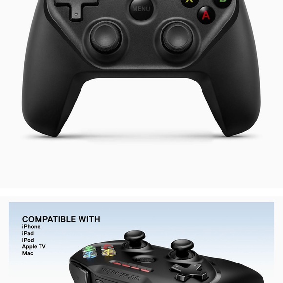 SteelSeries Nimbus Bluetooth Mobile Gaming Controller - Iphone, iPad, Apple TV40 - Picture 7 of 8